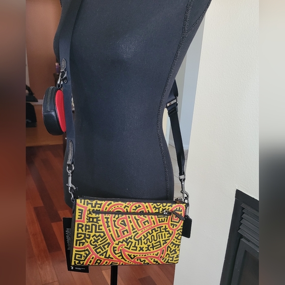 Coach Limited Edition Mickey X Keith Haring Holden Crossbody - Picture 5 of 13